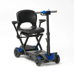 The Drive Flex lightening Folding Scooter can be easily folded or unfolded by remote control in under 15 seconds